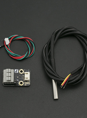 DS18B20防水数字温度传感器模块 arduino 掌控板 温度传感器套件