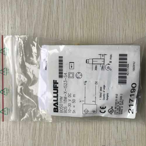 BOS01HM BOS 18M-X-IS23-S4 全新原装 巴鲁夫 实物照片询价