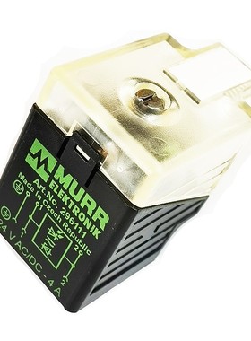 全新现货德国穆尔MURR 296111电磁阀插头 连接器 24/DC 4A询价