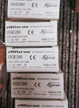 ！IFM易福门OGE280现货0ge280询价