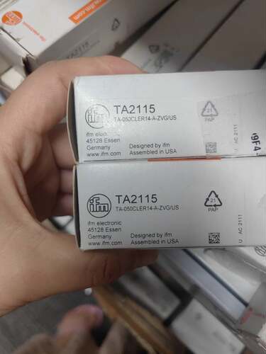 ￥IFM易福门原装TA2115 TA2135询价