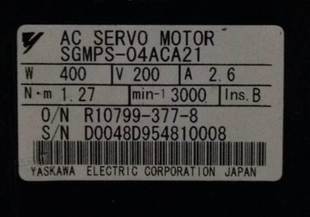 询价 04ACA21 安川电机 SGMPS