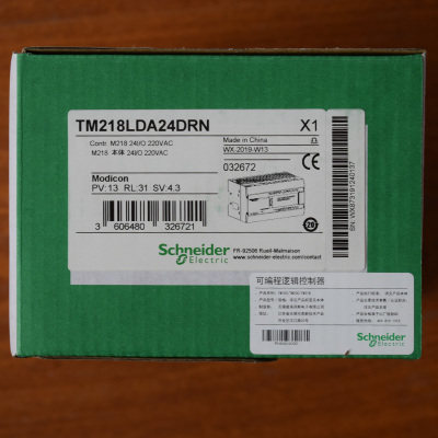 施耐德PLC/TM218LDA16DRN/LDA24DRN/LDA40DRN/LDA40DRPHN/24DRHN