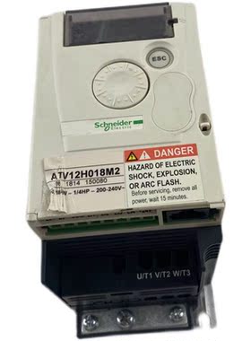 拆机施耐德变频器 ATV12H018M2 0.18KW 220V现货已测试 实物拍摄