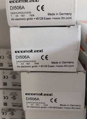 ￥IFM DI503A DI506A传感器当天发货询价