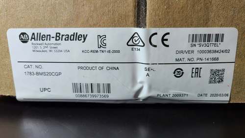 1783-BMS20CGP 1783-ETAP 1783-US05T 1783-US4T1H AB 全新原装询