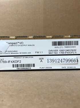 ￥AB罗克韦尔 1769-IF4XOF2 1769-OF8C 1769-OF4 1769-OF4CI询价