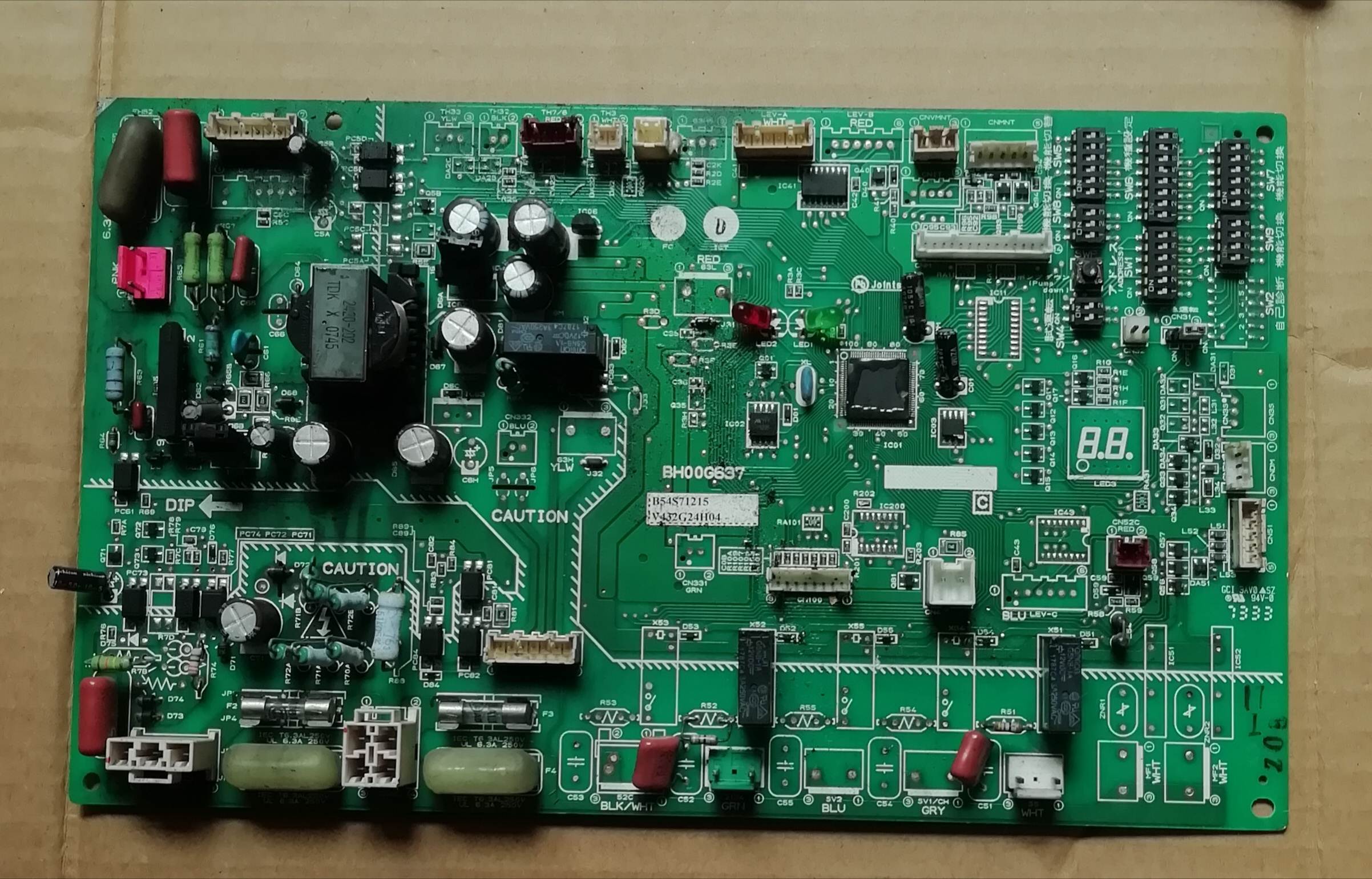 适用 三菱电机中央空调配件 主板控制板BH00G637 MXZ-7A140VA-S询