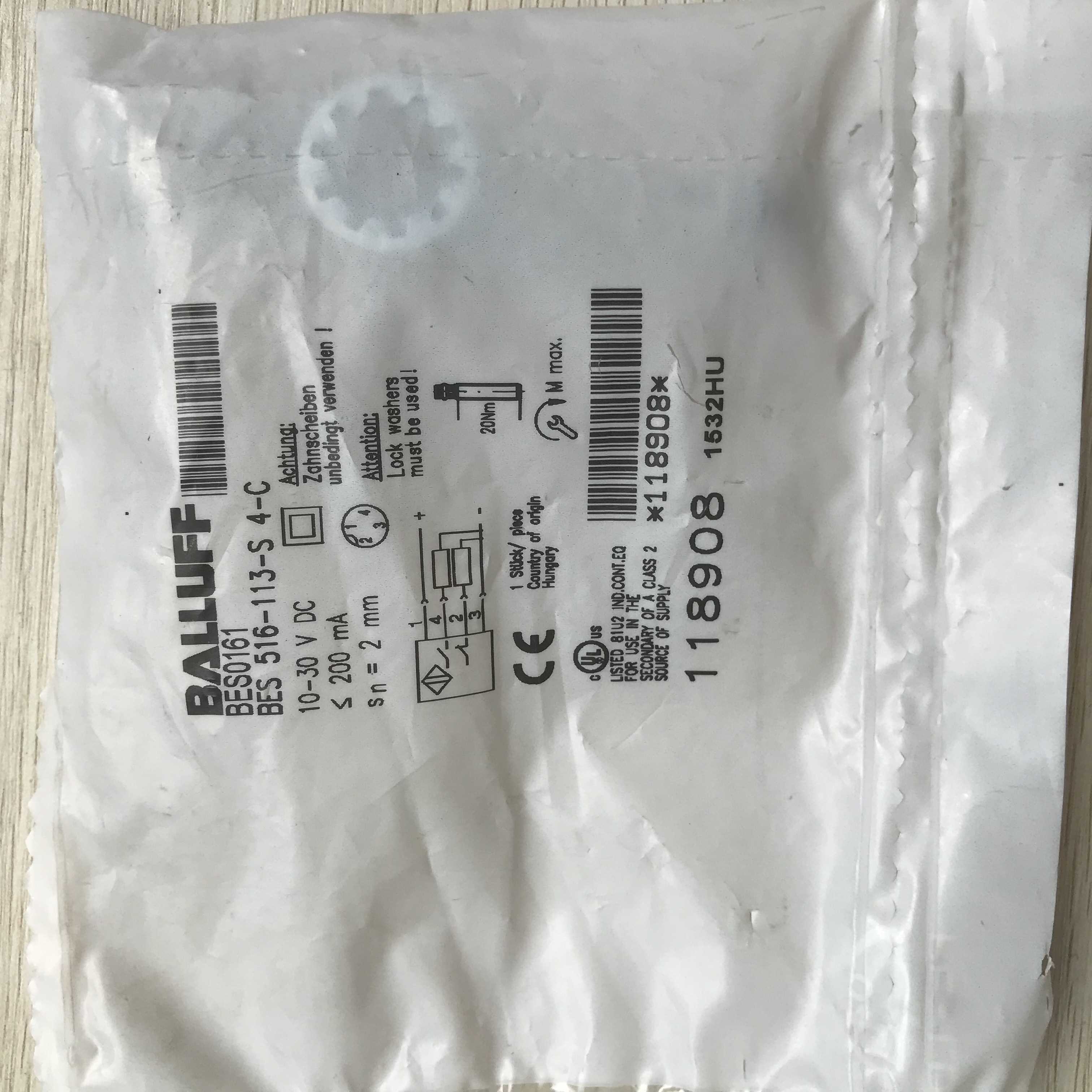 BES0161 BES 516-113-S4-C 现货促销 全新原装 巴鲁夫 实物照片询