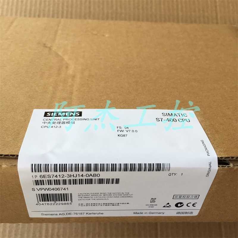 @全新原装正品西门子6ES7412-3HJ14-0AB0 低价出售包邮询价