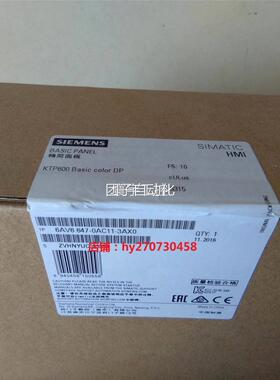 6AV6 647-OAC11-AXO HMI KTP600基本 面板1 1P6AV66347-0AC1-3AX0