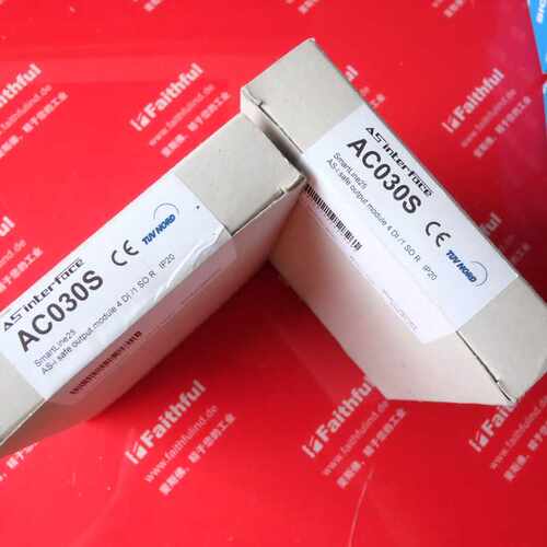 @IFM AC030S 易福门全新安全AS-i从站输出模块 SmartLine 2SO IP2