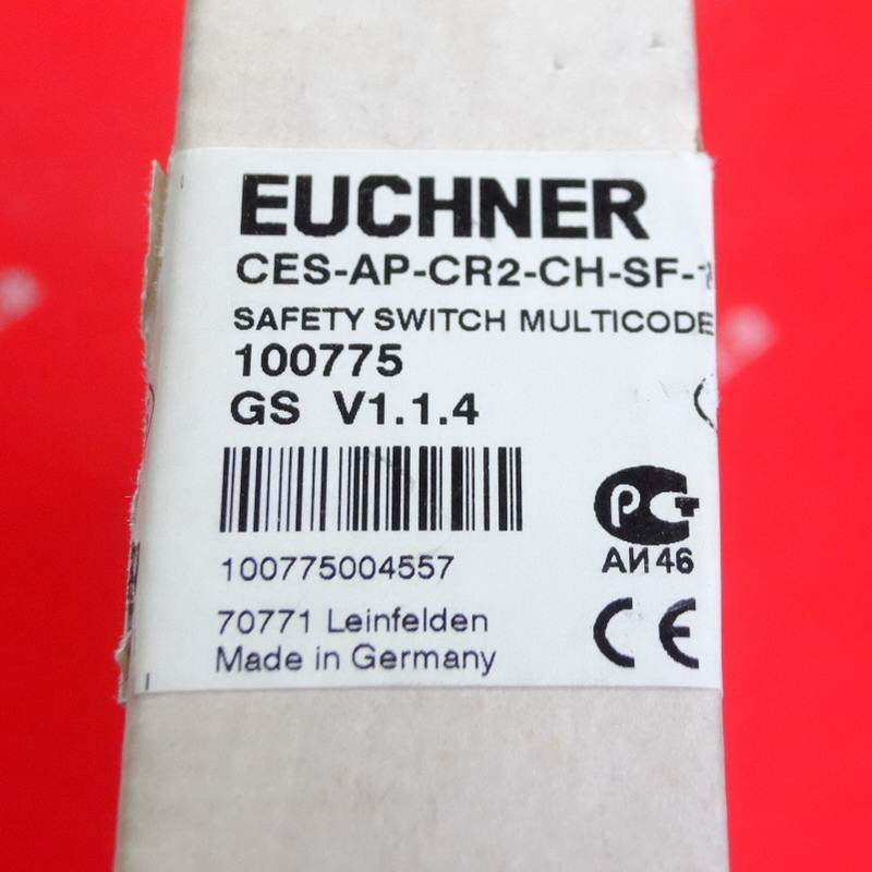Euchner 100775 安士能全新安全传感器 CES-AP-CR2-CH-SF-100775