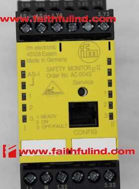 @IFM AC004S 易福门全新AS-i安全监控器模块询价