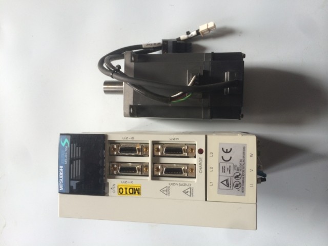 三菱伺服电机驱动器 HC-KFS73+MR-J2S-70A 一套 测试好 现货 询价