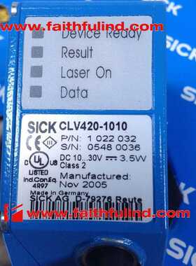 @Sick CLV420-1010 西克条码阅读器工业条码识别传感器 1022032询
