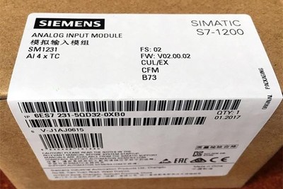 6ES7231-5QD32-0XB0西门子S7-1200 SM1231模拟量扩展模块6ES7 231