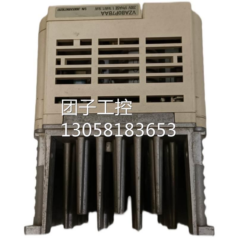 ￥原装拆机变频器 VZAB0P7BAA/ CIMR-VZBA0006BAA 9成新 质量保证
