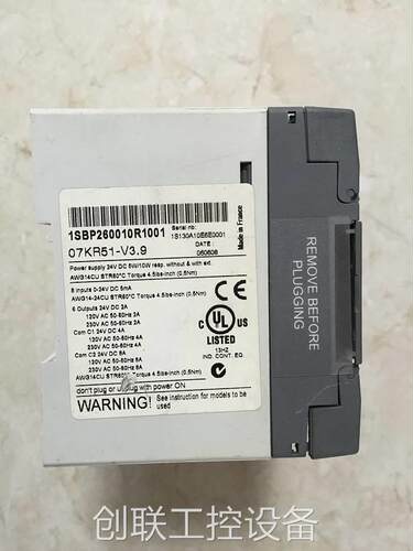 07KR51-V3.9 U3.6 1SBP260010R1001 ABB PLC模块 原装现货询价