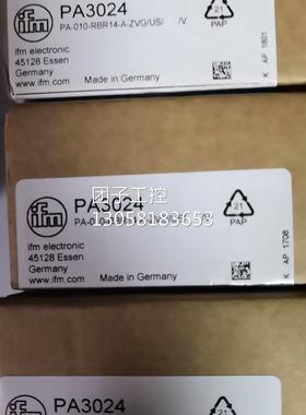 ！IFM易福门原装PA3020 PA3021 PA3022 PA3024 PA3询价