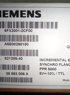 SIEMES西门子编器6FX2001-2R码B02 6FNXF2001-2RB00 6X2001-2RA50