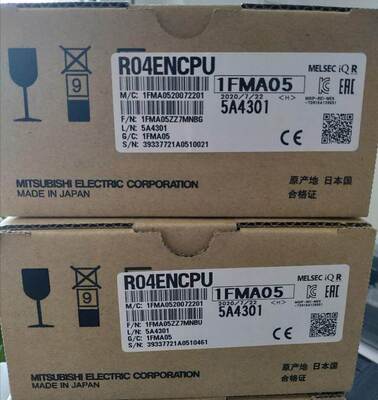 进口三菱R系列PLC 模块 R00CPU R01CPU R02CPU R04ENCPU R08ENCPU