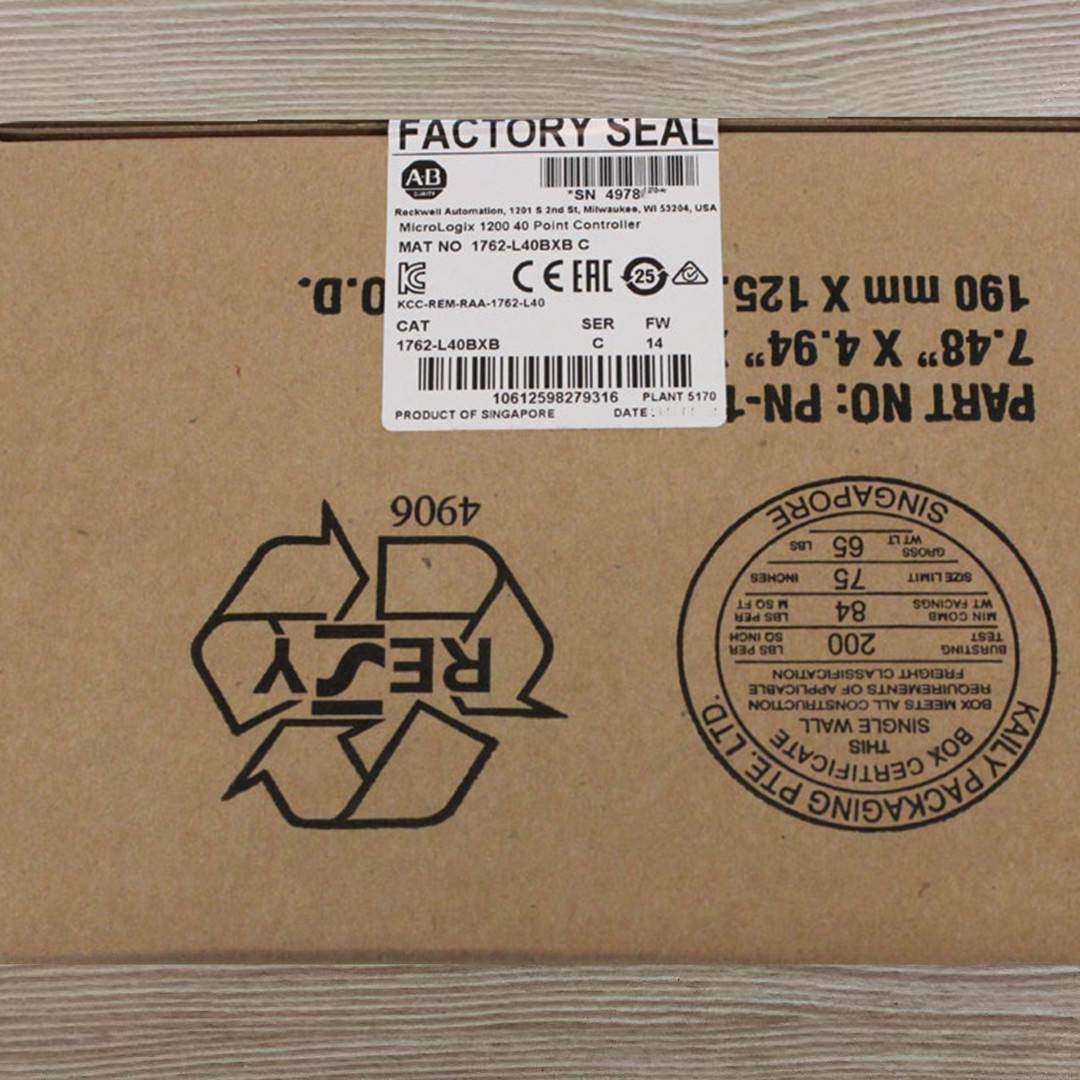 1762-L40BXB原装美国AB罗克韦尔PLC模块MIcroLogix1200询价