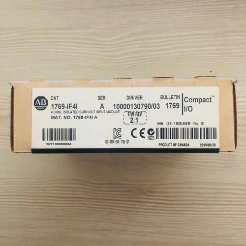 ￥1769-IF4I 原装美国AB罗克韦尔PLC模块CompactLogix系列询价