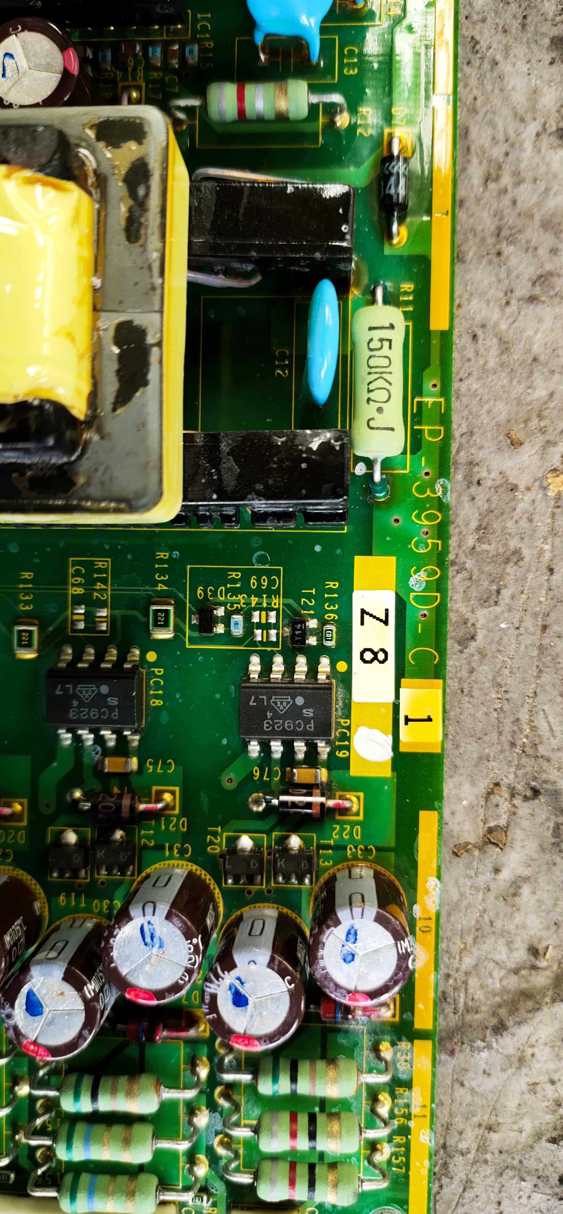 拆机富士变频器电源板