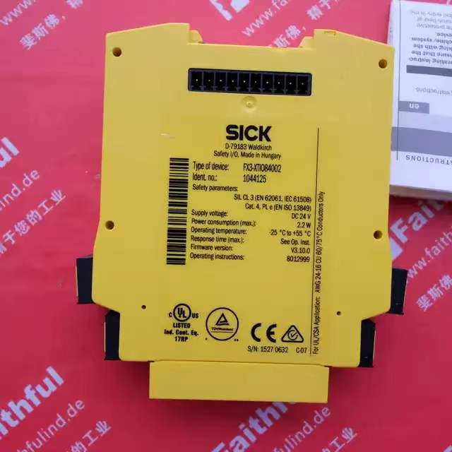 SICK施克FX3-CPU000000 1043783 XTI084002 XTIO84002 1044125询