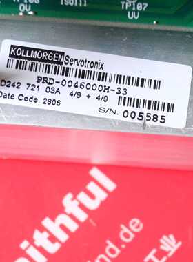 @Kollmorgen PRD-0046000H-33 科尔摩根伺服驱动询价