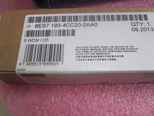 ！6ES7193-4CC20-0AA0西门子TM-P15S23-A1端子 6ES7 193-4CC2O-OA