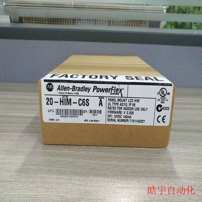 20-HIM-C6S Rockwell AB PowerFlex 变频器 面板 全新 20HIMC6S询