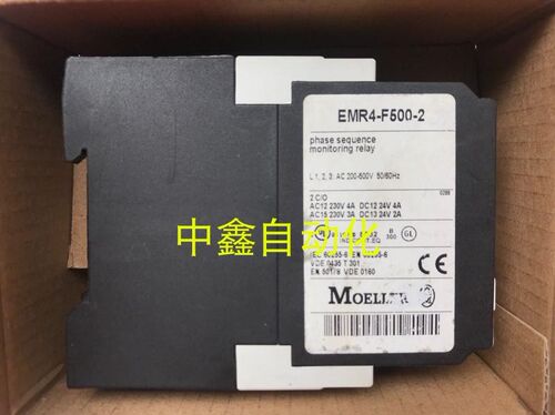 原装正品MOELLER金钟穆勒相序继电器EMR4-F500-2现货询价询价