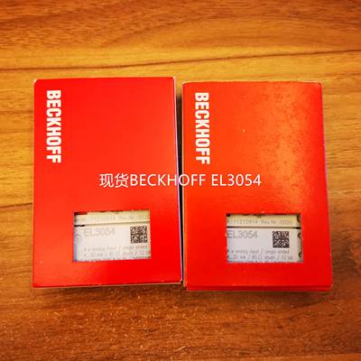 德国进口倍福BECKHOFF EL3054 EL3058现货模块询价