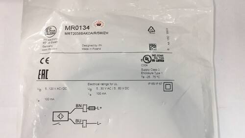 MR0134德国易福门IFM原装进口磁性开关施耐德接近开关XS630B1MAL2