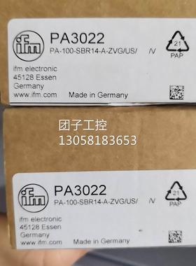 ！IFM易福门PA3022现货询价