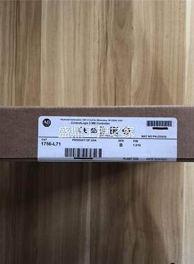 1756-L71 原装美国AB罗克韦尔PLC顺丰包邮ControlLogix询价