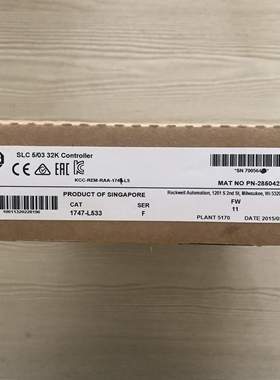 1747-L533美国AB罗克韦尔PLC模块 Allen-Bradley;SLC500 1747系列