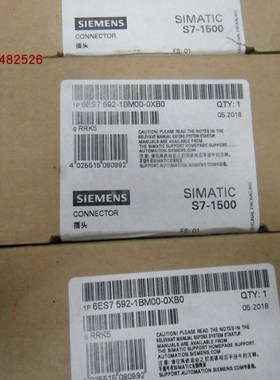 $6ES7592-1BM00-0XB0 6ES7 592西门子SIMATIC S71500 40针前连询