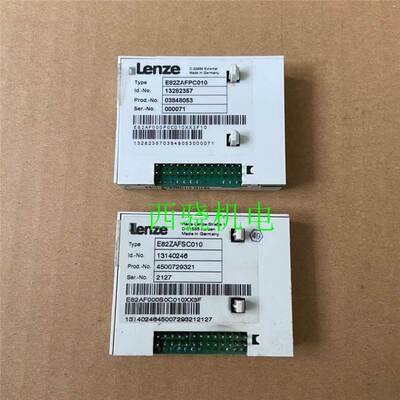 $Lenze伦茨变频器io接口板E82ZAFSC010/E82ZAFCC210/E82ZAFSC1询