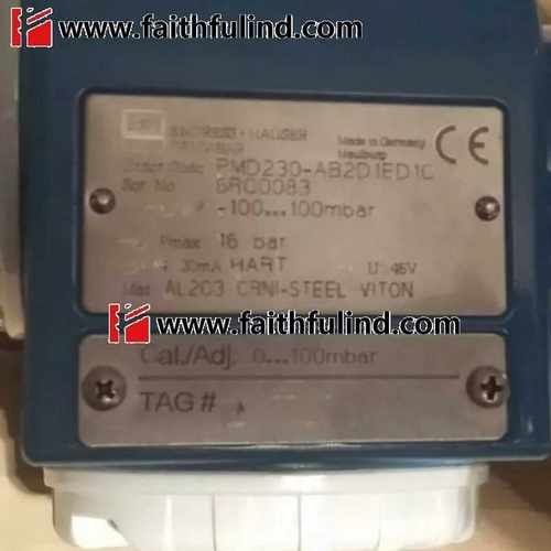 @E+H PMD230-AB2D1ED1C 恩德斯豪斯全新差压变送器 PMD 230询价