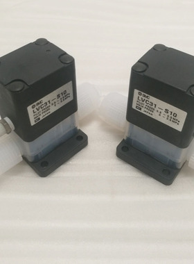 原装日本气动隔膜阀LVC31-S10药液阀LVC30-S10防腐PFA材质现询价