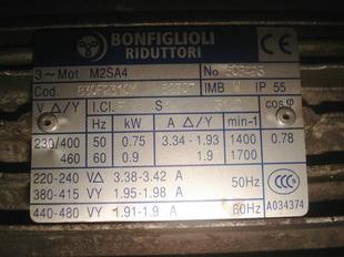 飞利 齿UZNg轮减速邦电机询价 Bonfiiloli