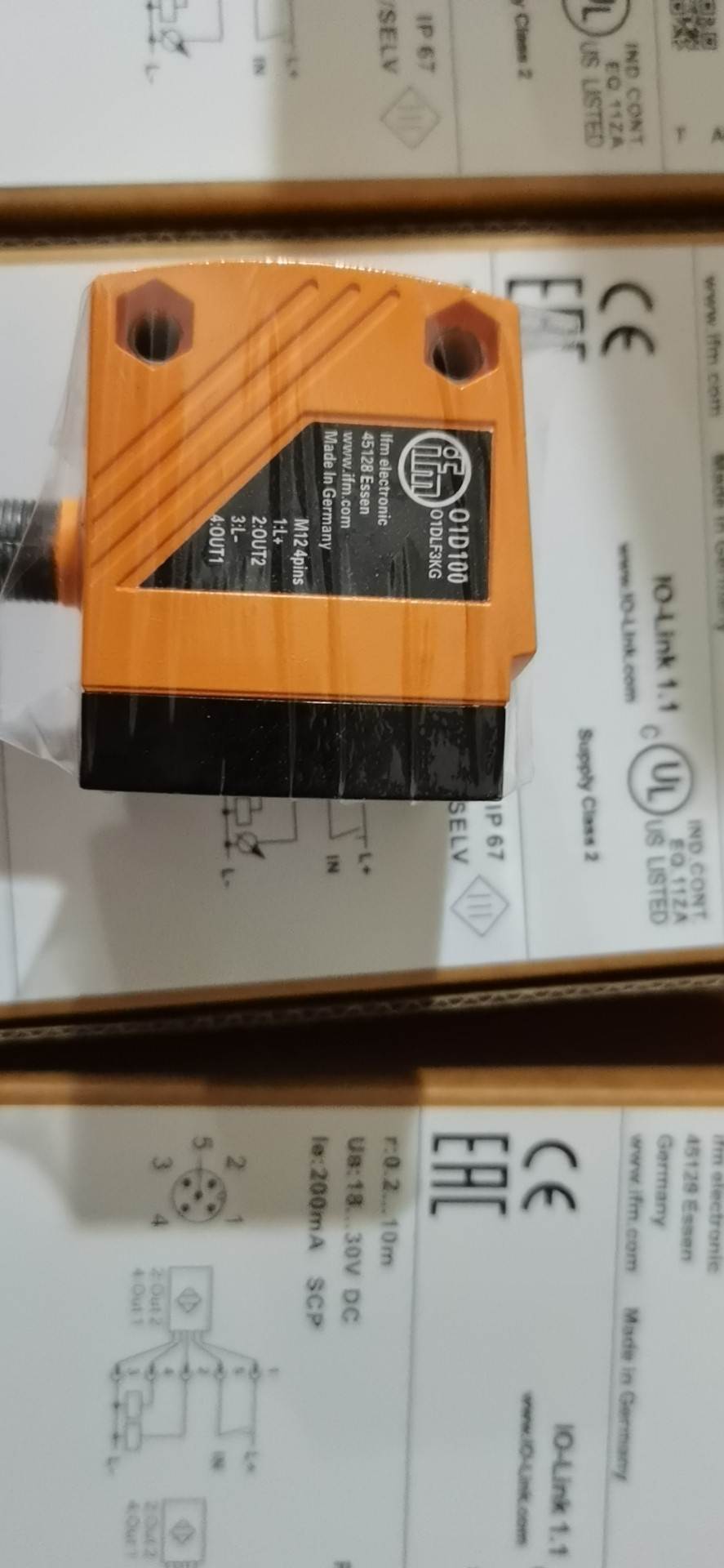 全新易福门IFM O1D100 O5D100 O5P500 O5H200 O1D045 欢迎咨询！