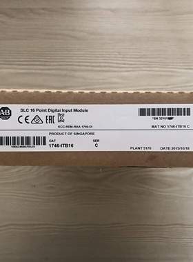 1746-ITB16美国AB罗克韦尔PLC模块Allen-Bradley;SLC500 1746系列