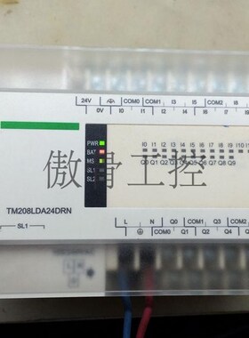 施耐德PLC TM208LDA24DRN 功能完好 送软件询价