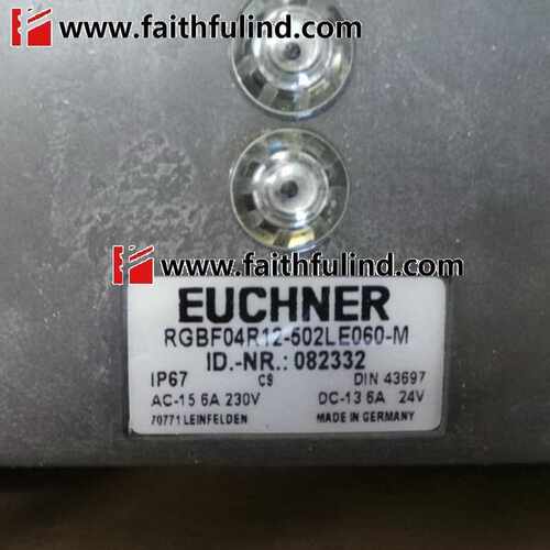Euchner 082332 安士能全新安全开关 RGBF04R12-502LE060-M询价