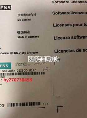 66SL3054-OEGOO-1BAO 0西门子S120 CF卡5 1P SL304-0EG0-1BA0询价