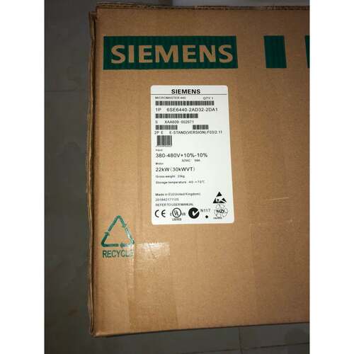 6SE64402AD322DA1西门子 22kW M440变频器6SE6440-2AD32-2DA1全新